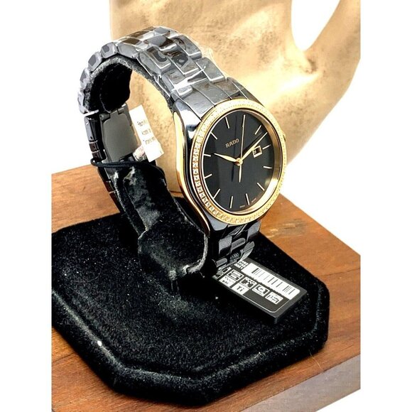 Rado Womens Watch R32123152 Hyperchrome Swiss Quartz Diamond Bezel Black… - Picture 13 of 13